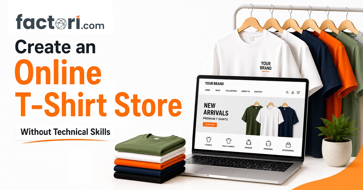 How to Create an Online T-Shirt Store Without Technical Skills (2026 Guide)
