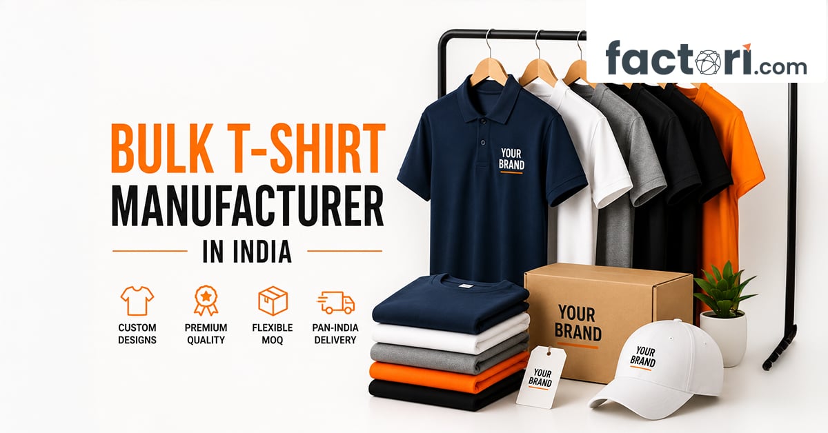 Bulk T-Shirt Manufacturer in India